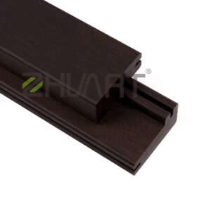 Thermo Bamboo Edge strip- Deep Charcoal Oiled