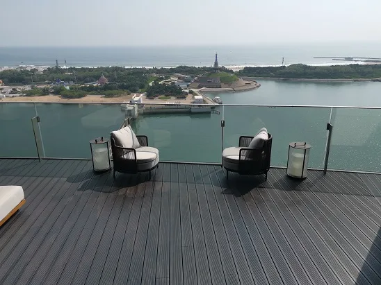 ZHUART bamboo decking- Sheraton Rizhao hotel