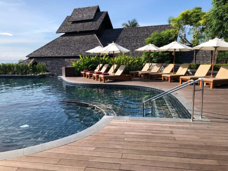 Thermo bamboo decking - Resor Nora Buri, Thailand