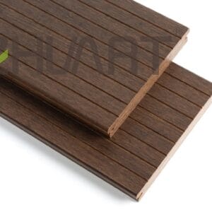 bamboo decking-walnut brown- v groove