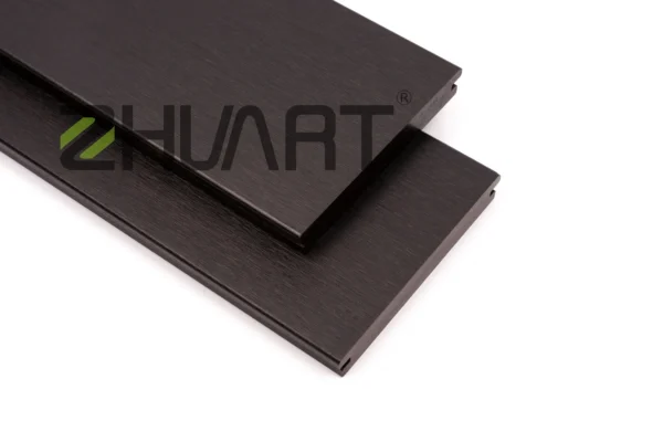 Flat Thermo Bamboo Decking- Deep Charcoal