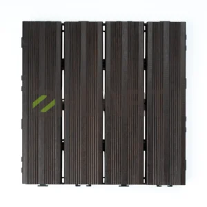 Deep charcoal- Interlocking deck tiles