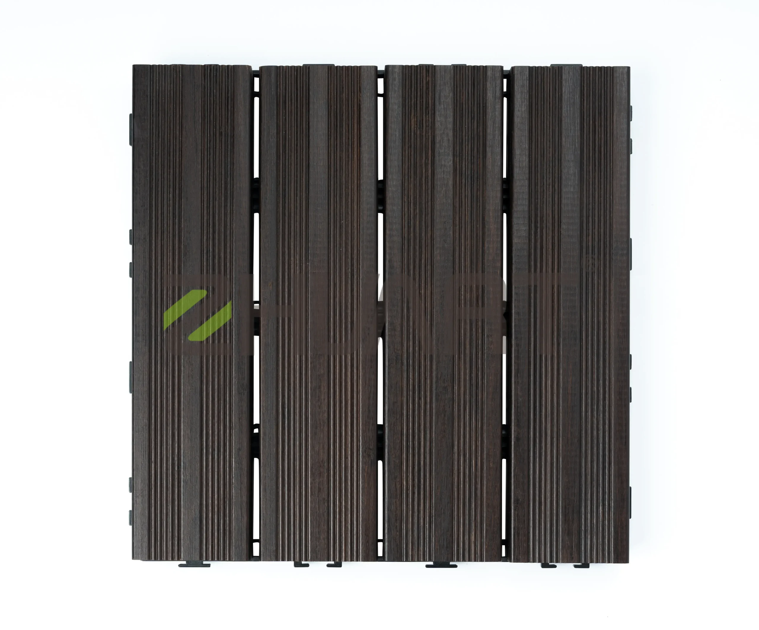 Deep charcoal- Interlocking deck tiles