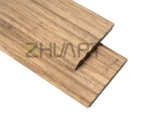 Thermo bamboo Fluted wall cladding - Oak Unfinished