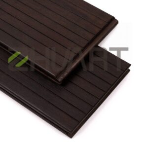 Deep charcoal- v groove decking