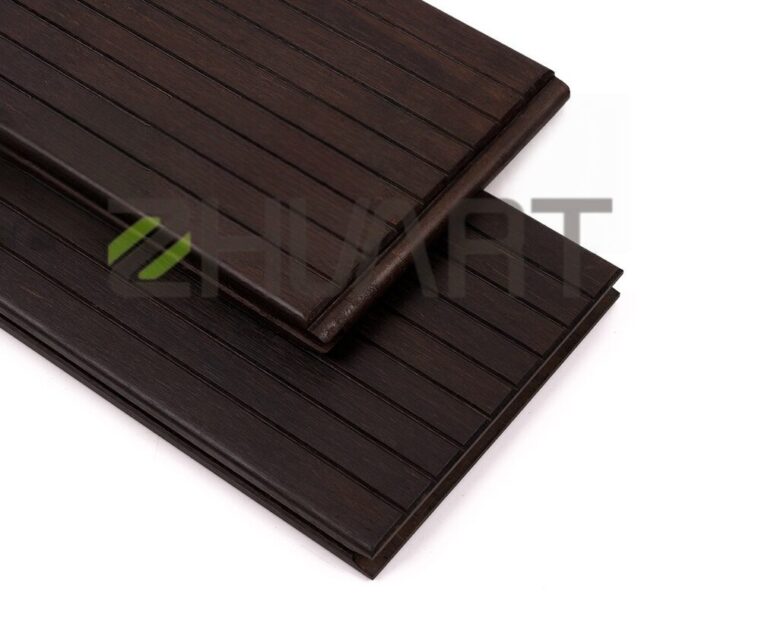 Deep charcoal- v groove decking