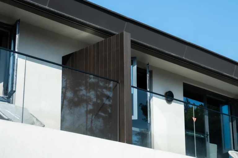 Water Mirror Hotel - bamboo cladding