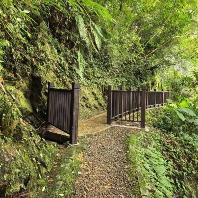 Taiwan outdoor bamboo railings