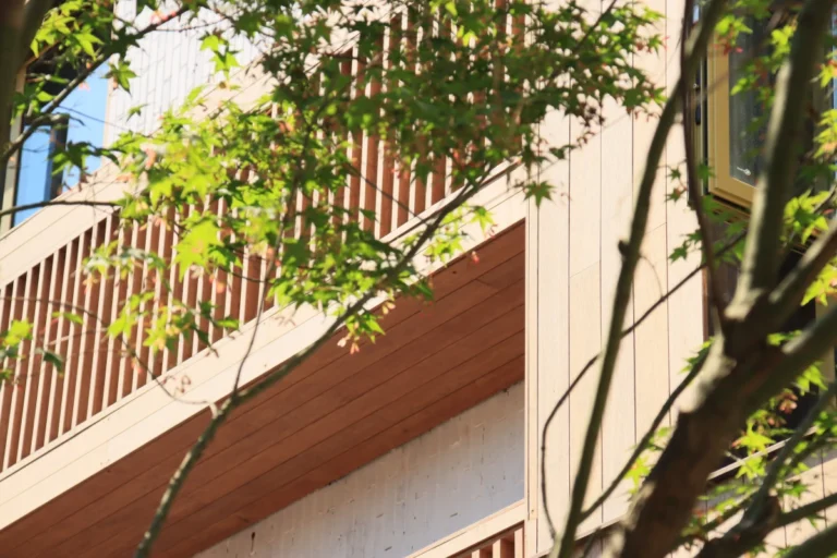 Ma Fu Village Bamboo Siding and Rails